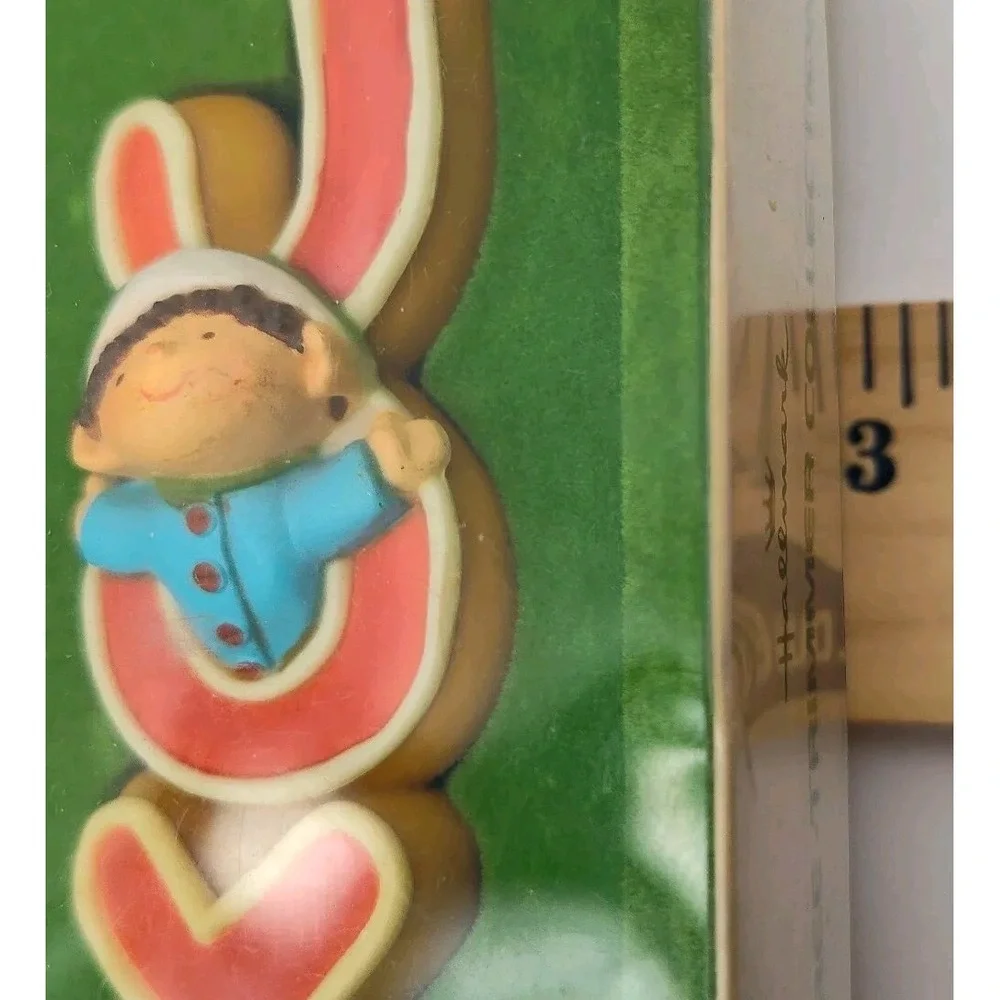 Hard To Find Hallmark JOY 1978 Elf Tree Trimmer Christmas‎ Ornament SEE